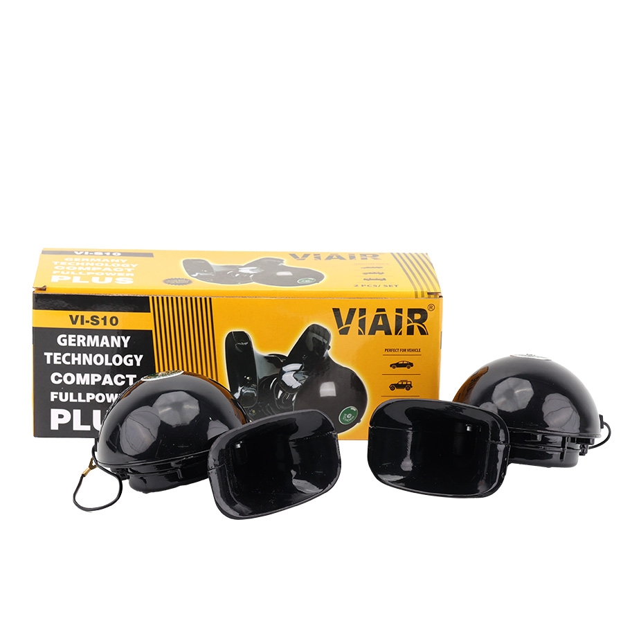Kèn Sên (Còi Ốc) Đại 12V/24V VIAIR VI-S10 MITSUBA 110dB Còi Sên Xe Tải, Ô Tô