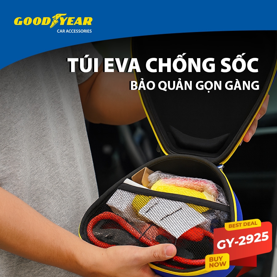 Bộ Cứu Hộ Ô Tô Đa Năng 8 Trong 1 GOODYEAR GY-2925