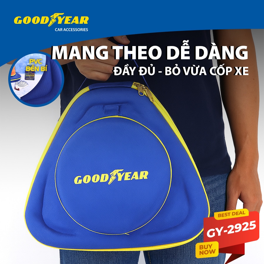 Bộ Cứu Hộ Ô Tô Đa Năng 8 Trong 1 GOODYEAR GY-2925