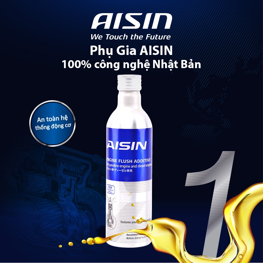 Dung Dịch Súc Rửa Động Cơ AISIN 300ml ADEAZ-4004