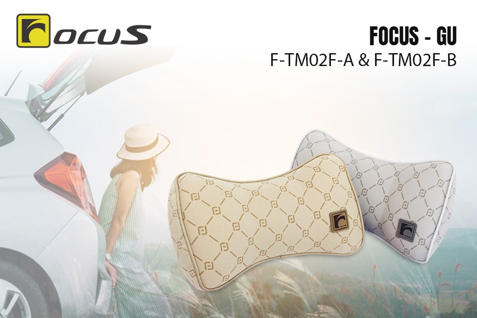 Gối Tựa Đầu Cao Su Non FOCUS Gu F-TM02F-A Màu Kem - Nhập Khẩu Chính Hãng
