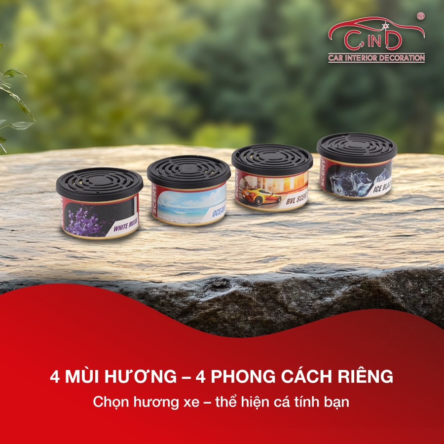 Sáp Thơm Ô Tô CIND CD-305 Hương Thơm Độc Quyền Tinh Tế Mỗi Ngày