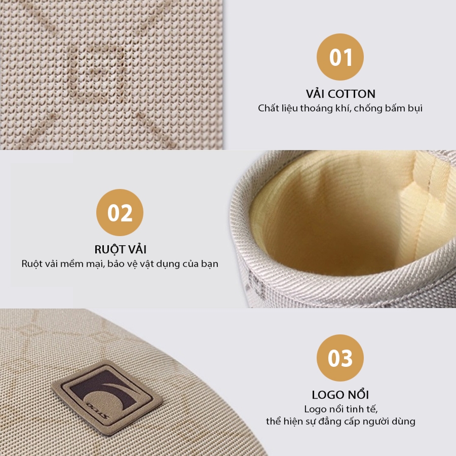 Trang Trí Để Ly FOCUS Gu F-X06F-B Màu Xám - Nhập Khẩu Chính Hãng