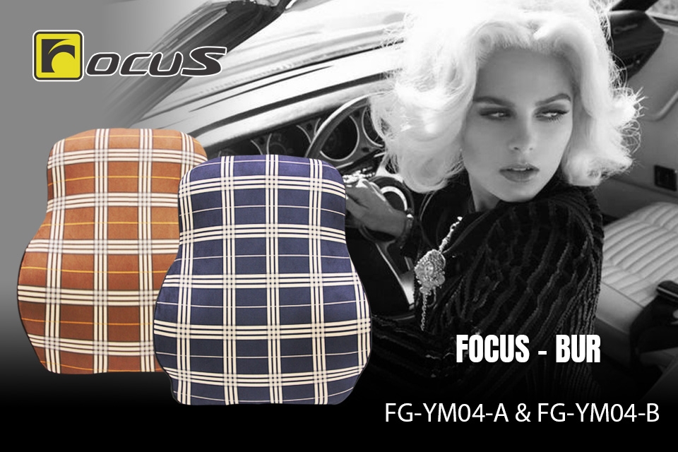 Tựa Lưng Cao Su Non FOCUS Bur FG-YM04-B Màu Lam - Nhập Khẩu Chính Hãng