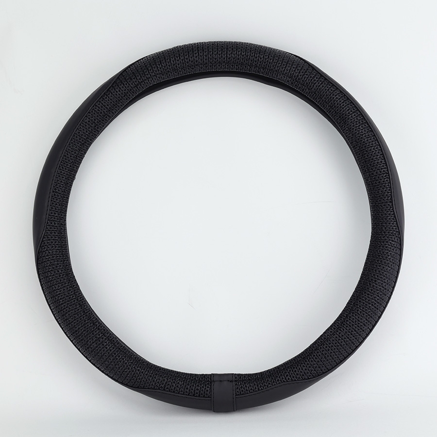 Bọc Vô Lăng CIND E011 Size M Màu Đen Da PU Lõi TPE Chống Trượt Siêu Êm - Nhập Khẩu Chính Hãng