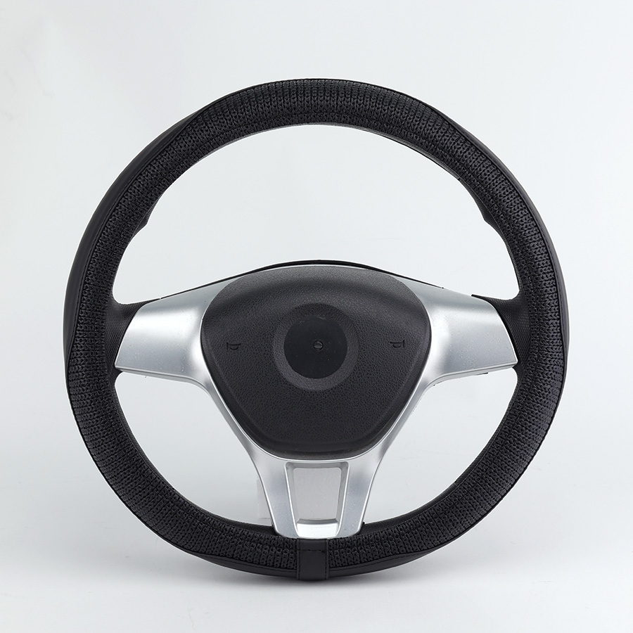 Bọc Vô Lăng CIND E011 Size M Màu Đen Da PU Lõi TPE Chống Trượt Siêu Êm - Nhập Khẩu Chính Hãng