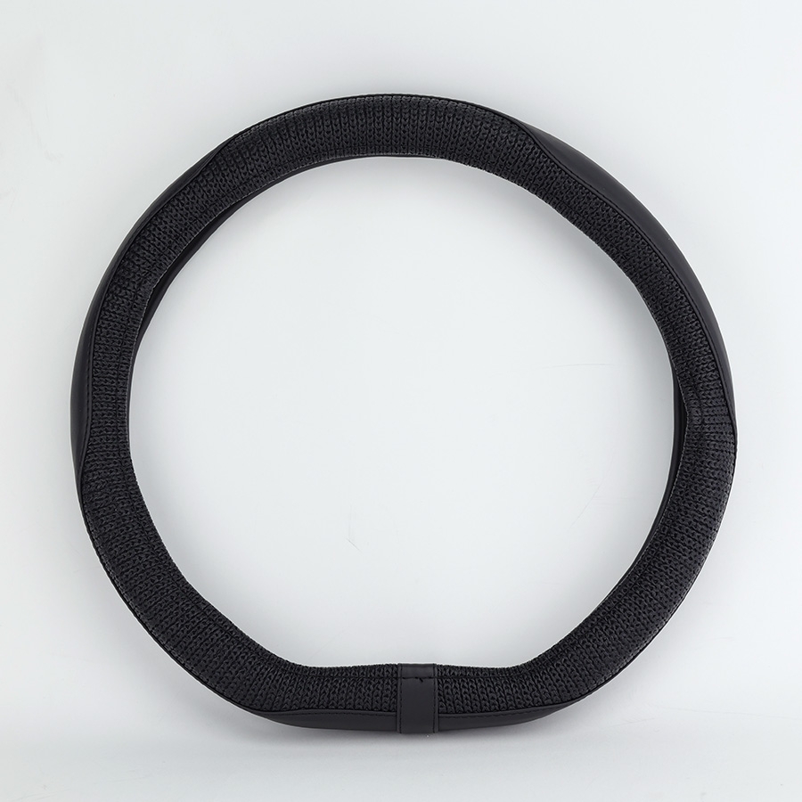 Bọc Vô Lăng D-Cut CIND E011D Size M Màu Đen Da PU Lõi TPE Chống Trượt Siêu Êm - Nhập Khẩu Chính Hãng