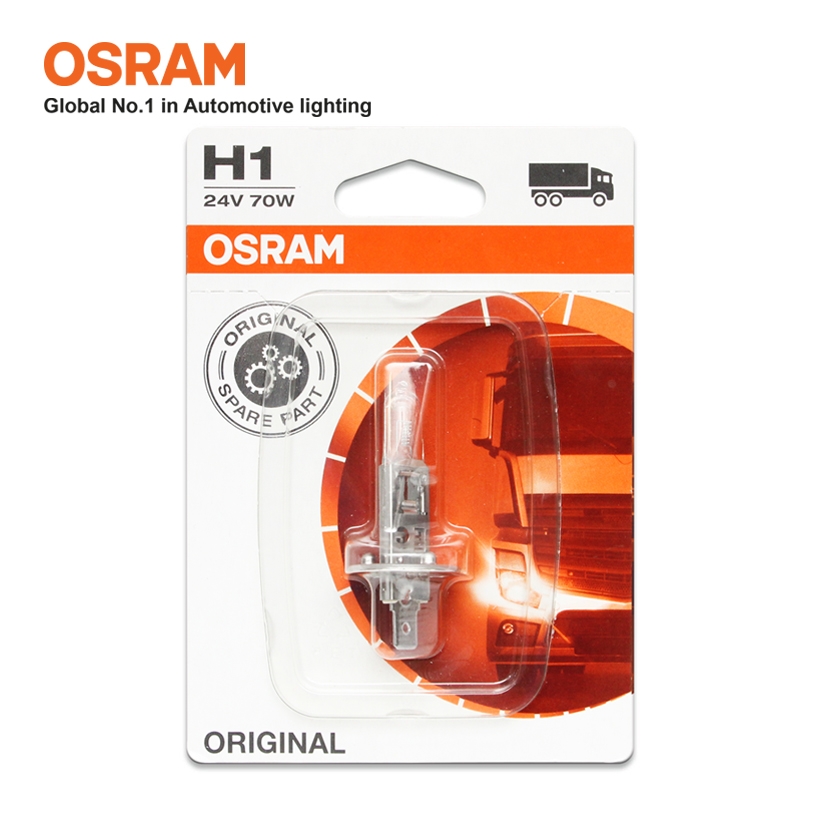 Bóng Đèn Halogen OSRAM Original H1 24V 70W - Nhập Khẩu Chính Hãng