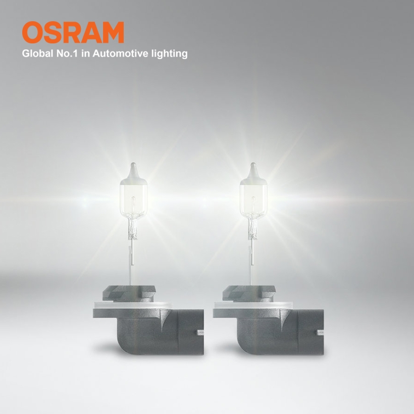 Bóng Đèn Halogen OSRAM Original H27 12V 27W (Chân Cong) - Nhập Khẩu Chính Hãng