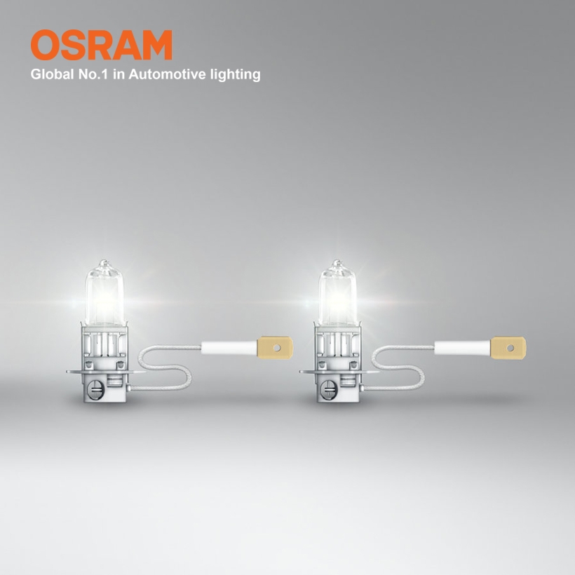 Bóng Đèn Halogen OSRAM Original H3 64151-01B 12V 55W - Nhập Khẩu Chính Hãng