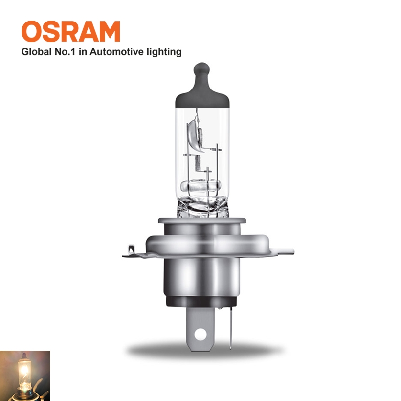 Bóng Đèn Halogen OSRAM Original H4 12V 60/55W - Nhập Khẩu Chính Hãng