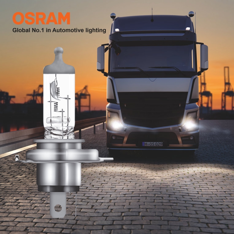 Bóng Đèn Halogen OSRAM Original H4 24V 75/70W - Nhập Khẩu Chính Hãng