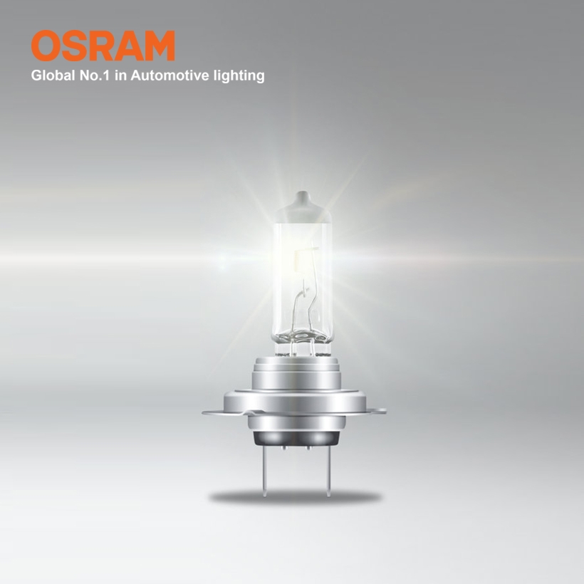 Bóng Đèn Halogen OSRAM Original H7 12V 55W - Nhập Khẩu Chính Hãng