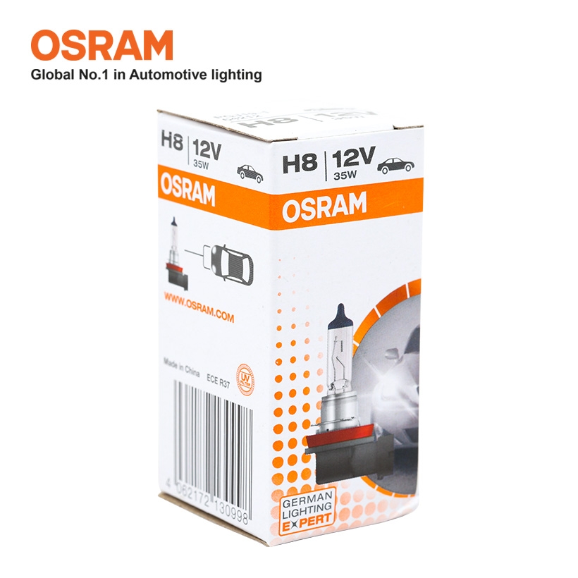 Bóng Đèn Halogen OSRAM Original H8 64212-CLC 12V 35W - Nhập Khẩu Chính Hãng