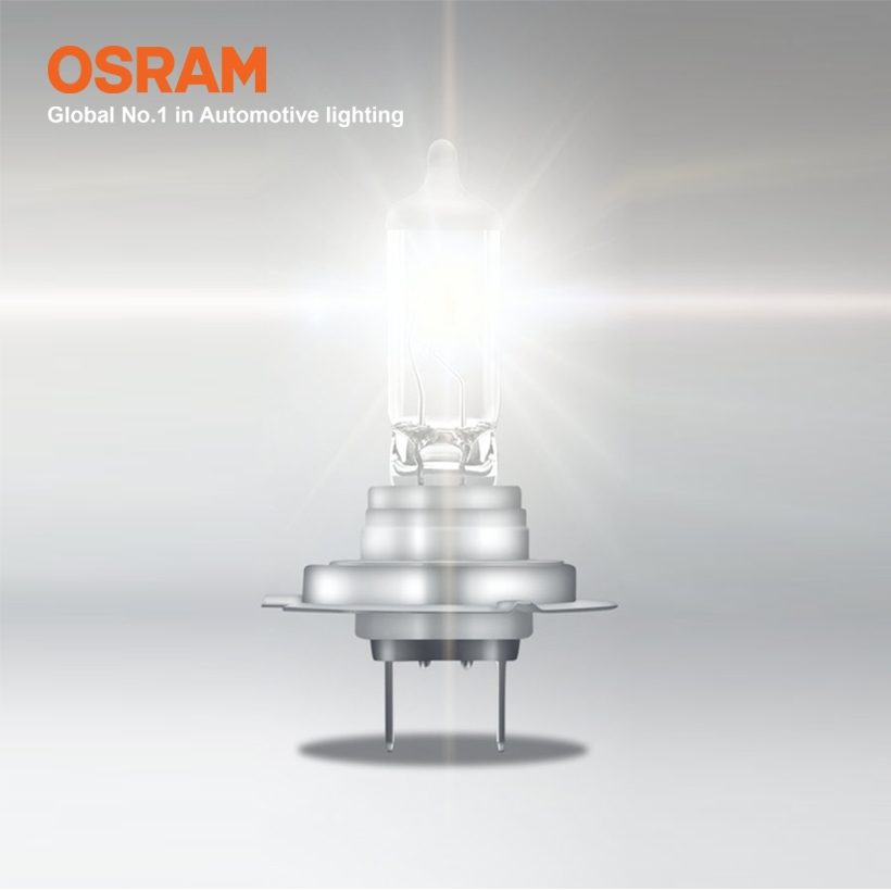 Bóng Đèn Halogen OSRAM Super Bright Premium H7 12V 80W - Nhập Khẩu Chính Hãng