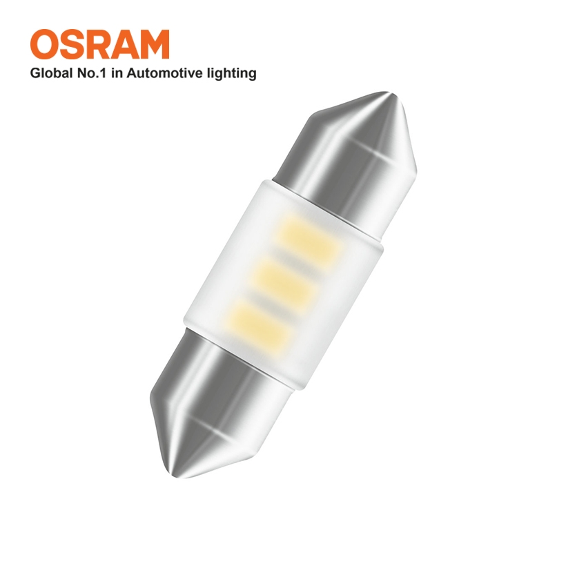 Bóng Đèn Led Cana Ngắn OSRAM Standard Retrofit C5W 12V Màu Trắng Sky - Nhập Khẩu Chính Hãng