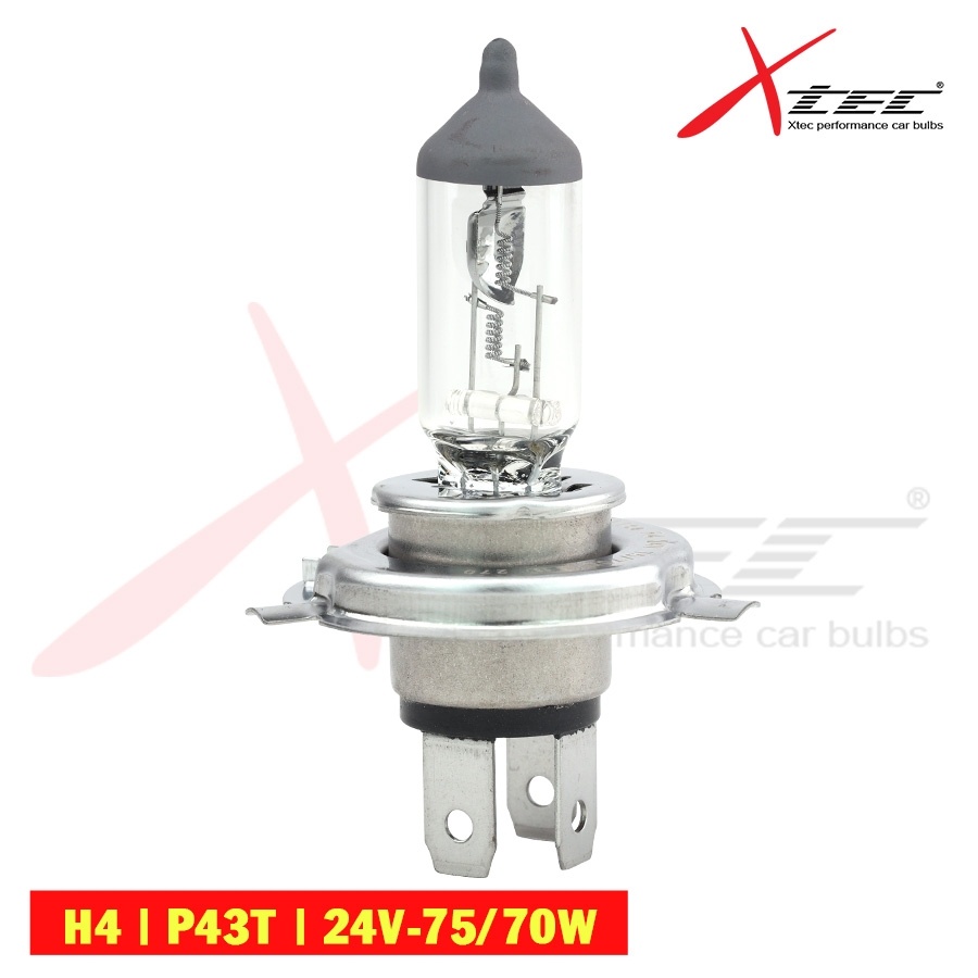 Bóng Đèn Ô Tô Xtec H4 P43T - Nhập Khẩu Chính Hãng