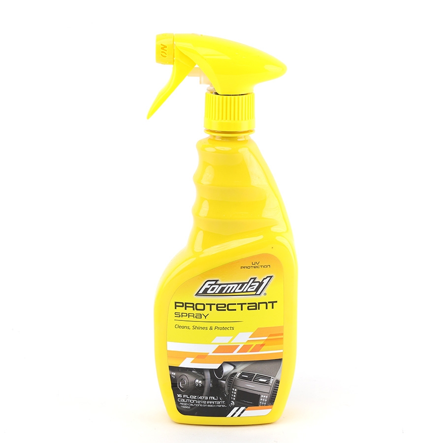 Dung Dịch Bảo Vệ Nhựa Táp Lô Khử Mùi FORMULA 1 615277 473ml Không Mùi Không Nhờn An Toàn Nội Ngoại Thất - Nhập Khẩu Chính Hãng