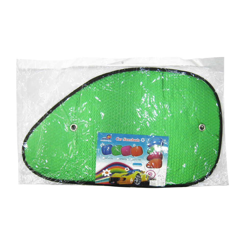 Combo 2 Tấm Che Nắng Ô Tô Kính Hông Xốp Loại Dày NB BST-11035 Màu Lá (38x65 cm) - Nhập Khẩu Chính Hãng