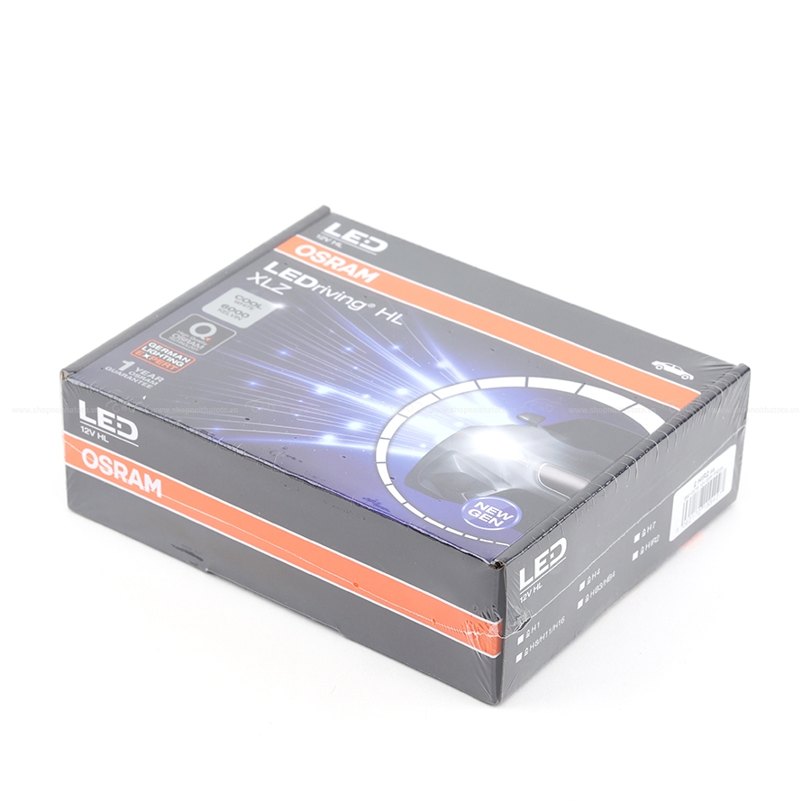 Combo 2 Bóng Đèn Led XLZ (New gen) OSRAM HIR2 B9012CW 12V 20W - Nhập Khẩu Chính Hãng