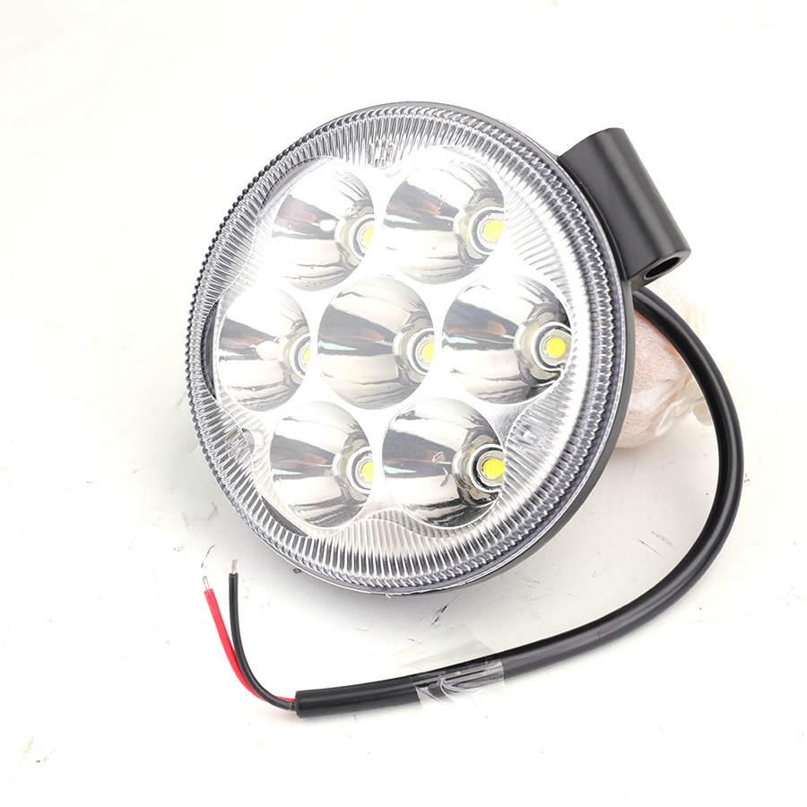 Đèn LED Trợ Sáng Tròn Viair 7 Bóng Trắng 12-30V