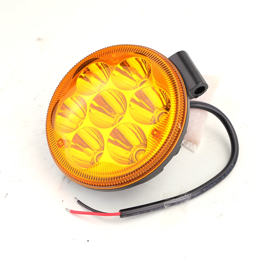 Đèn LED Trợ Sáng Tròn Viair 7 Bóng Vàng 12-30V