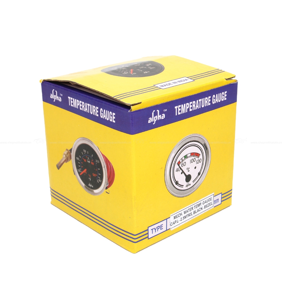 Đồng Hồ Đo Nhiệt Độ Nước Làm Mát CIND Alpha 300108 Dây 10m - Nhập Khẩu Chính Hãng