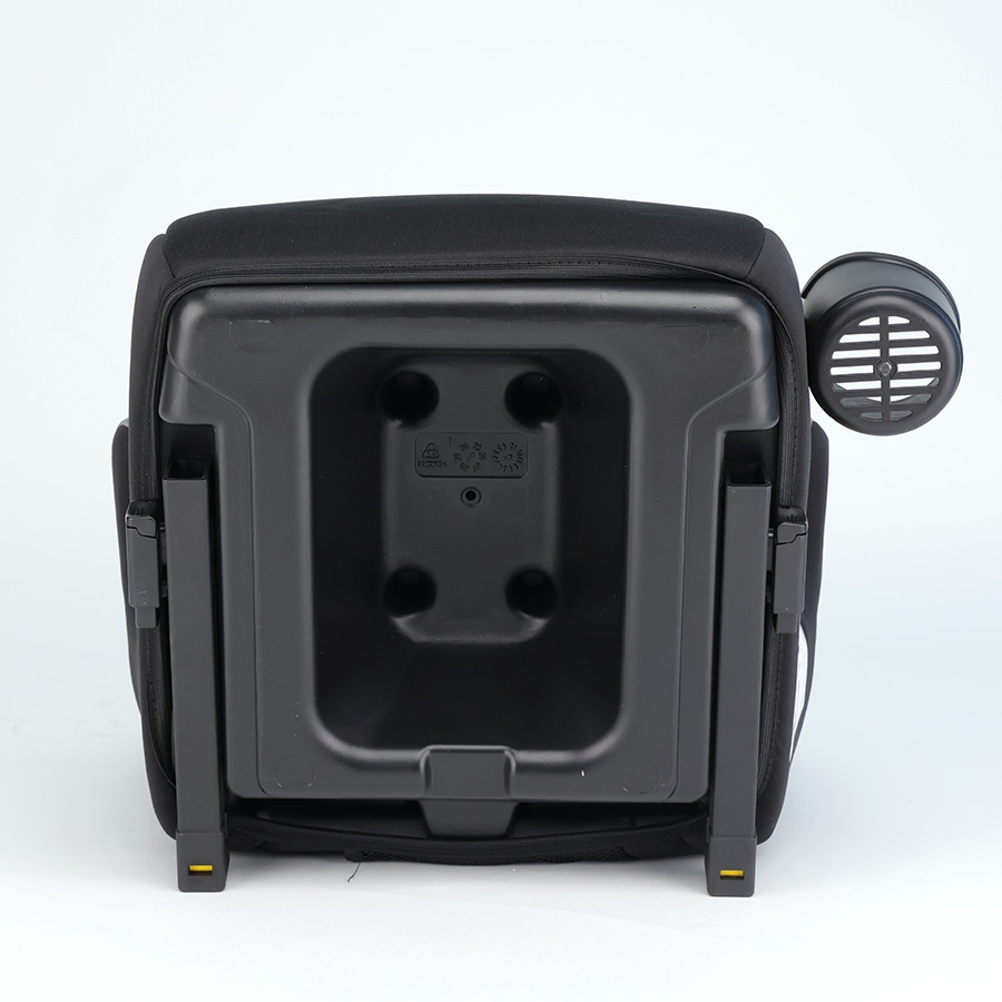 Ghế Nâng Ô Tô Trẻ Em ET-002A Booster Seat 125–150cm Màu Đen Tựa Lưng Có ISOFIX i-Size Có Khay Đựng Cốc Tiện Lợi  – Nhập Khẩu Chính Hãng