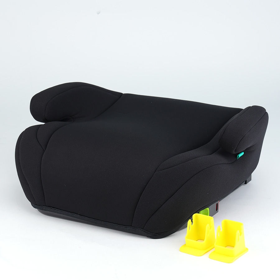 Ghế Nâng Ô Tô Trẻ Em ET-001D Booster Seat 125–150cm Màu Đen Không Tựa Lưng Có ISOFIX i-Size  – Nhập Khẩu Chính Hãng