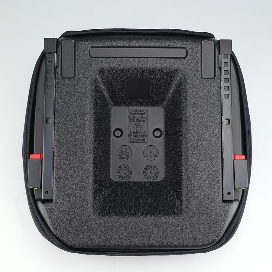 Ghế Nâng Ô Tô Trẻ Em ET-001D Booster Seat 125–150cm Màu Đen Không Tựa Lưng Có ISOFIX i-Size  – Nhập Khẩu Chính Hãng