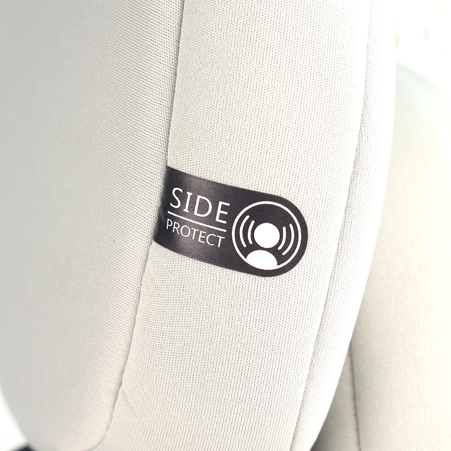 Ghế An Toàn Cho Trẻ Em QM-360A ISOFIX + Xoay 360° Thông Minh + Khoá An Toàn 5 Điểm Phiên Bản Hiện Đại Màu Xám Sang Trọng - Nhập Khẩu Chính Hãng