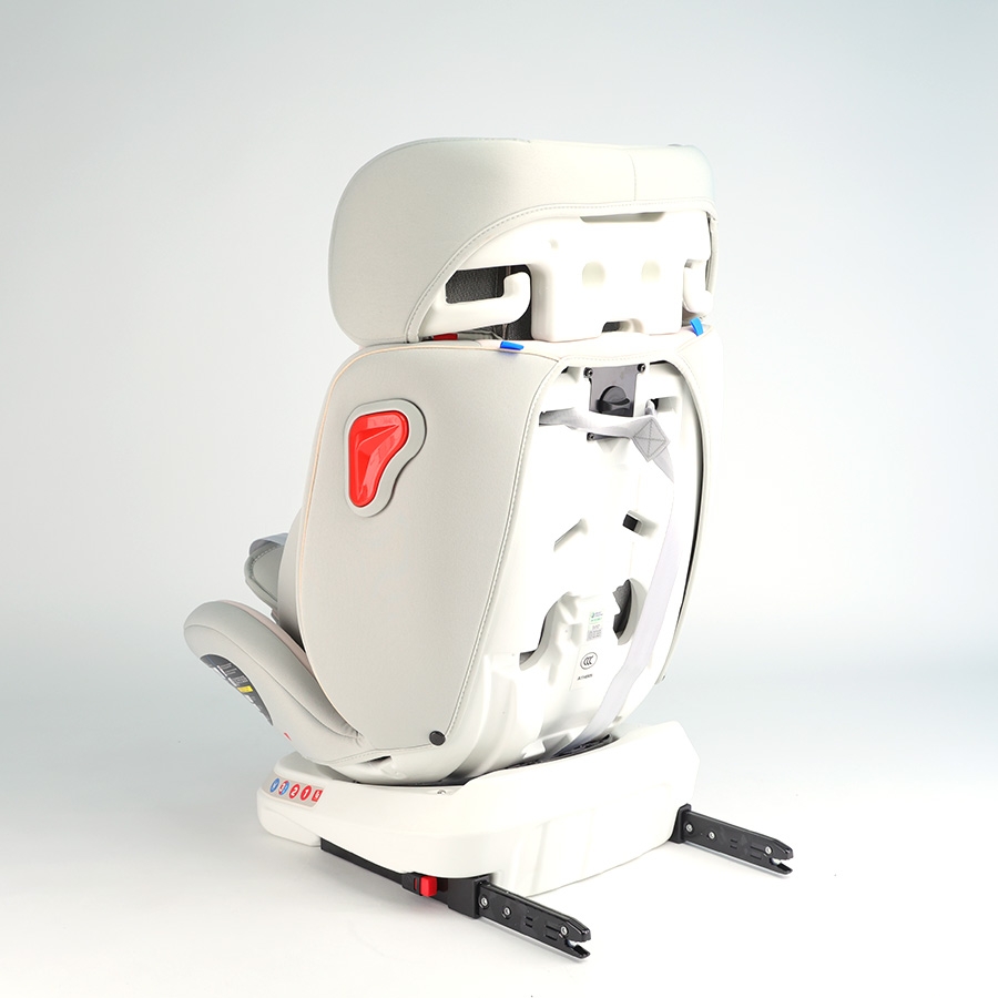 Ghế An Toàn Cho Trẻ Em QM-360A ISOFIX + Xoay 360° Thông Minh + Khoá An Toàn 5 Điểm Phiên Bản Hiện Đại Màu Hồng Ngọt Ngào - Nhập Khẩu Chính Hãng