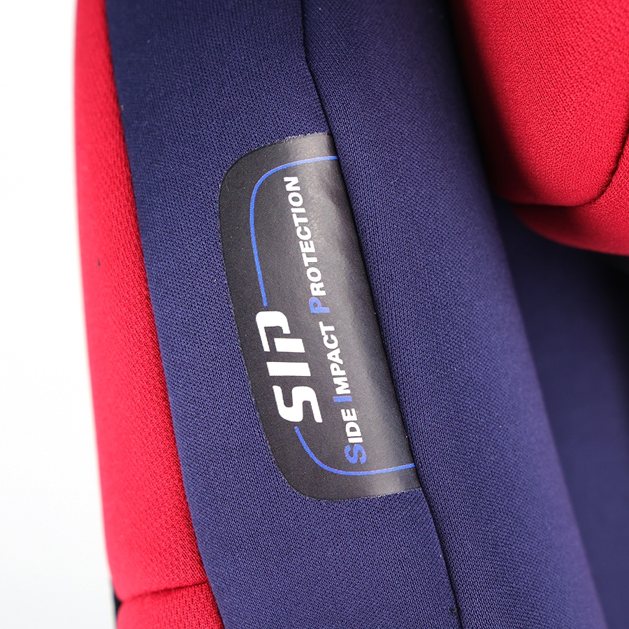 Ghế An Toàn Cho Trẻ Em QM-701A ISOFIX + LATCH + Khoá An Toàn 5 Điểm Phiên Bản Nâng Cấp Màu Đỏ Năng Động - Nhập Khẩu Chính Hãng