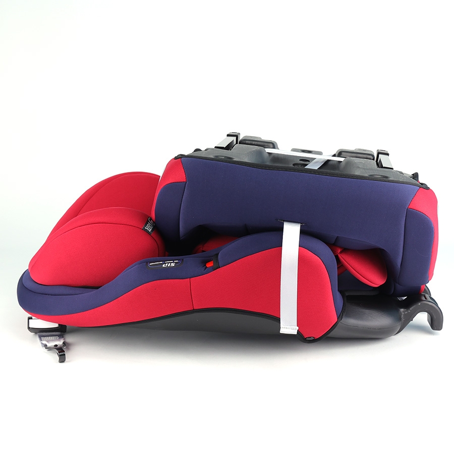 Ghế An Toàn Cho Trẻ Em QM-701A ISOFIX + LATCH + Khoá An Toàn 5 Điểm Phiên Bản Nâng Cấp Màu Đỏ Năng Động - Nhập Khẩu Chính Hãng
