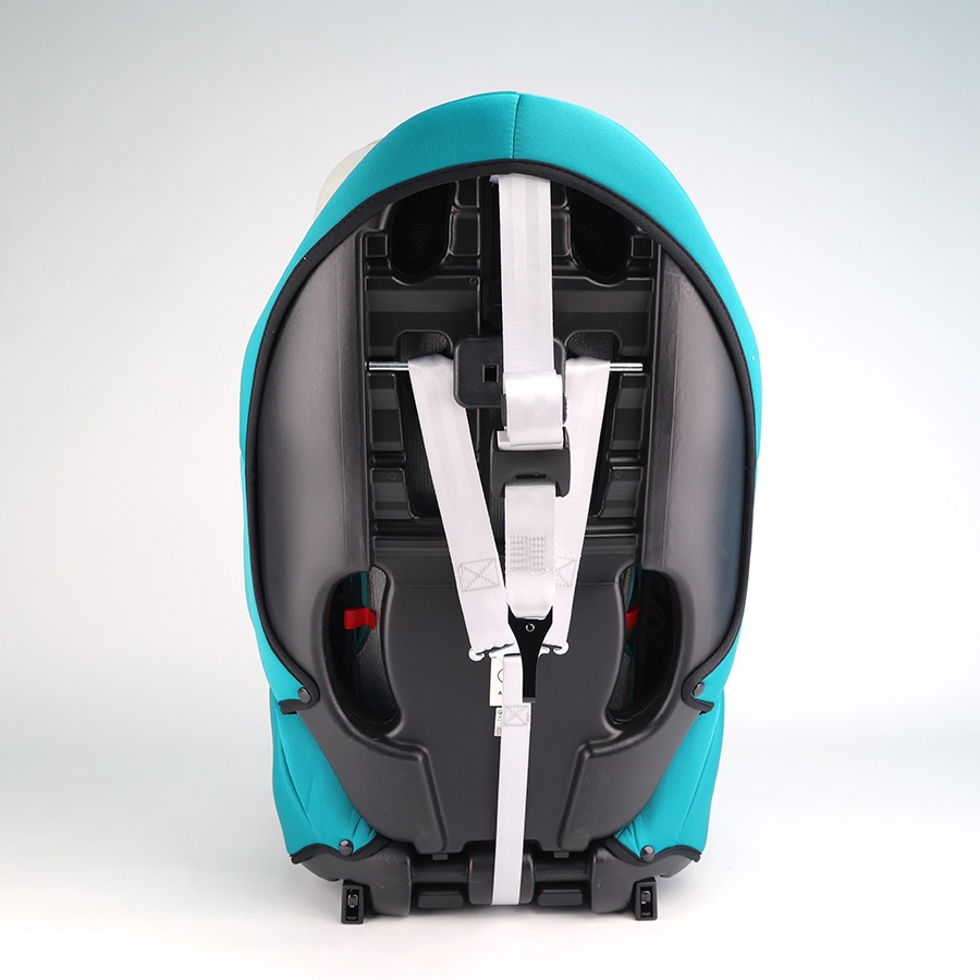 Ghế An Toàn Cho Trẻ Em QM-701A ISOFIX + LATCH + Khoá An Toàn 5 Điểm Phiên Bản Nâng Cấp Màu Xanh Hiện Đại - Nhập Khẩu Chính Hãng