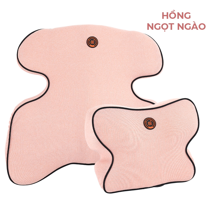 Gối Tựa Đầu Lót Lưng Cao Su Non Định Hình 4D Chống Đau Mỏi Vai Gáy Cột Sống CIND TK-028 - Nhập Khẩu Chính Hãng