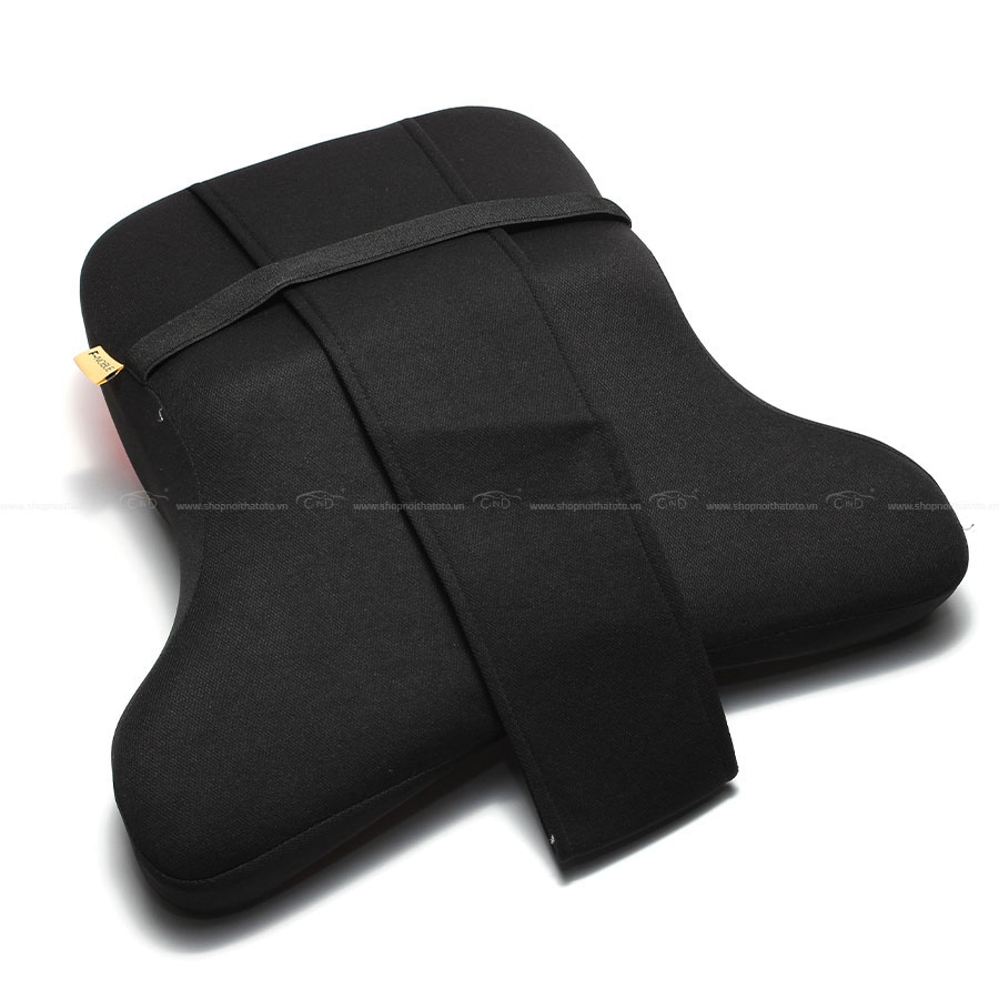 Gối Tựa Đầu Cao Su Non Hình Chó Ngộ Nghĩnh CIND F-Noble 9901 Màu Đen - Nhập Khẩu Chính Hãng