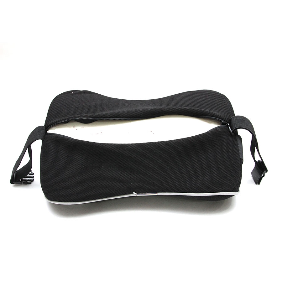 Gối Tựa Đầu Cao Su Non Vải Nỉ CIND G002 Màu Đen - Nhập Khẩu Chính Hãng