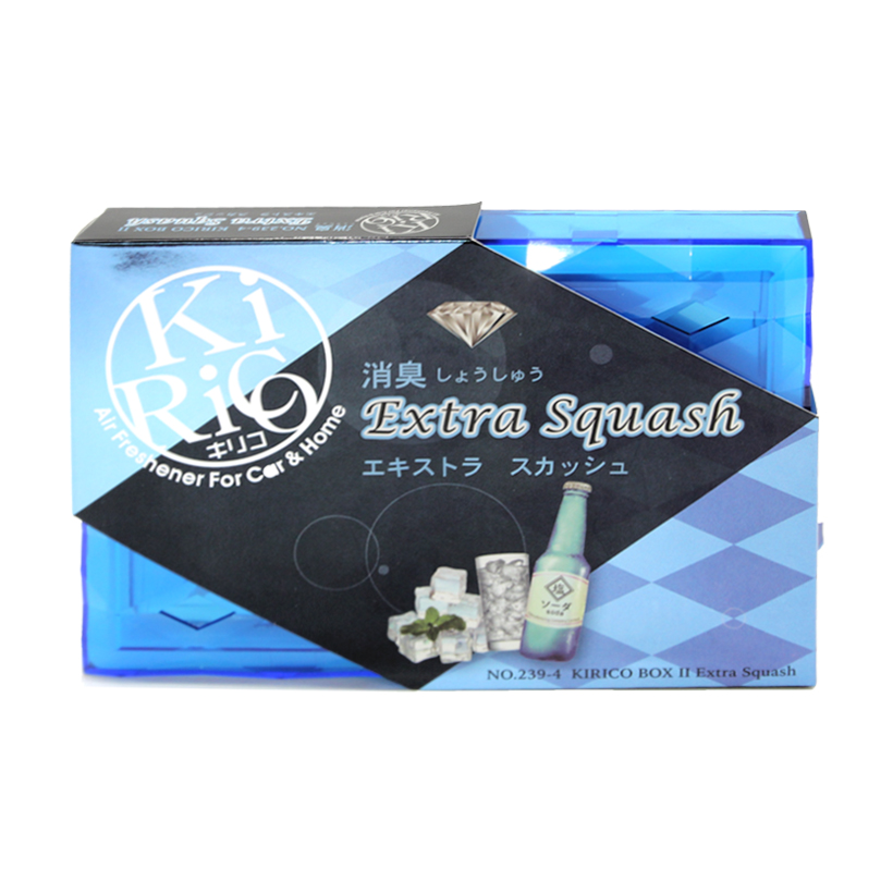 Hộp Thơm Khử Mùi AIR-Q Kirico Box II No.239-4 Extra Squash 160g - Nhập Khẩu Chính Hãng
