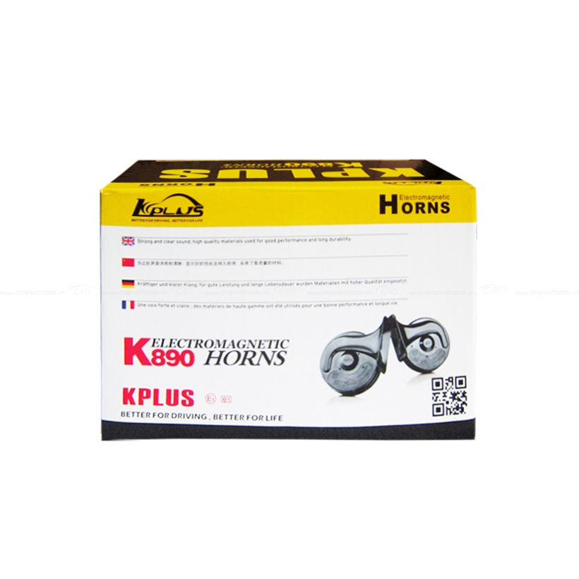 Kèn Ốc KPLUS K890 24V - Nhập Khẩu Chính Hãng