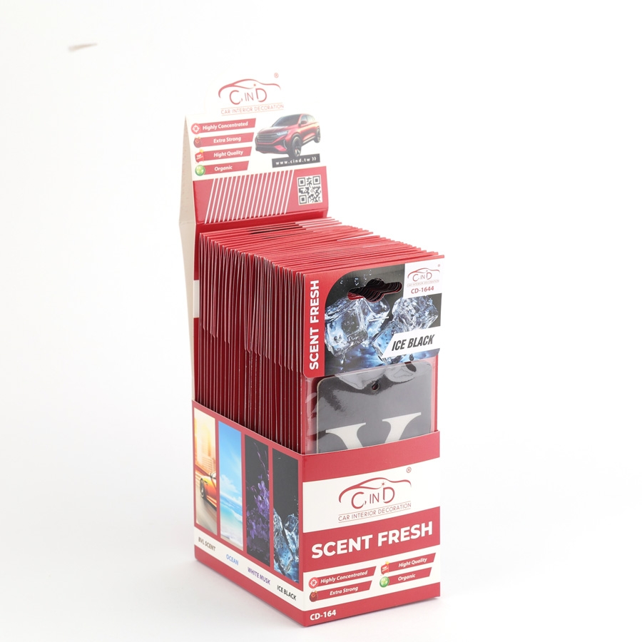 Lá Thơm Treo Ô tô, Tủ Quần Áo CIND CD-164  Hương Thơm Độc Quyền Không Gian Thơm Mát