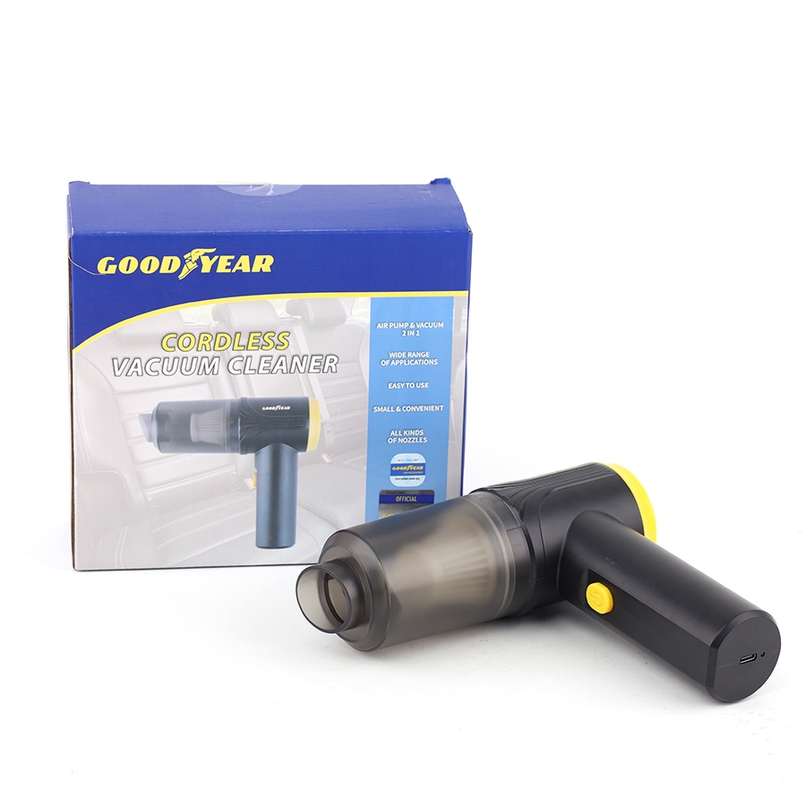 Máy Hút Kiêm Thổi Bụi Cầm Tay GOODYEAR GY-2651 Siêu Mini Sạc Điện Thông Minh - Nhập Khẩu Chính Hãng