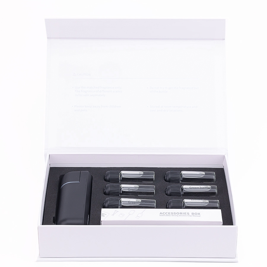 Máy Khuếch Tán Tinh Dầu Ô Tô Mini Cao Cấp | Phun Sương Siêu Âm | Xịt Thơm Tự Động FK02 - Nhập Khẩu Chính Hãng