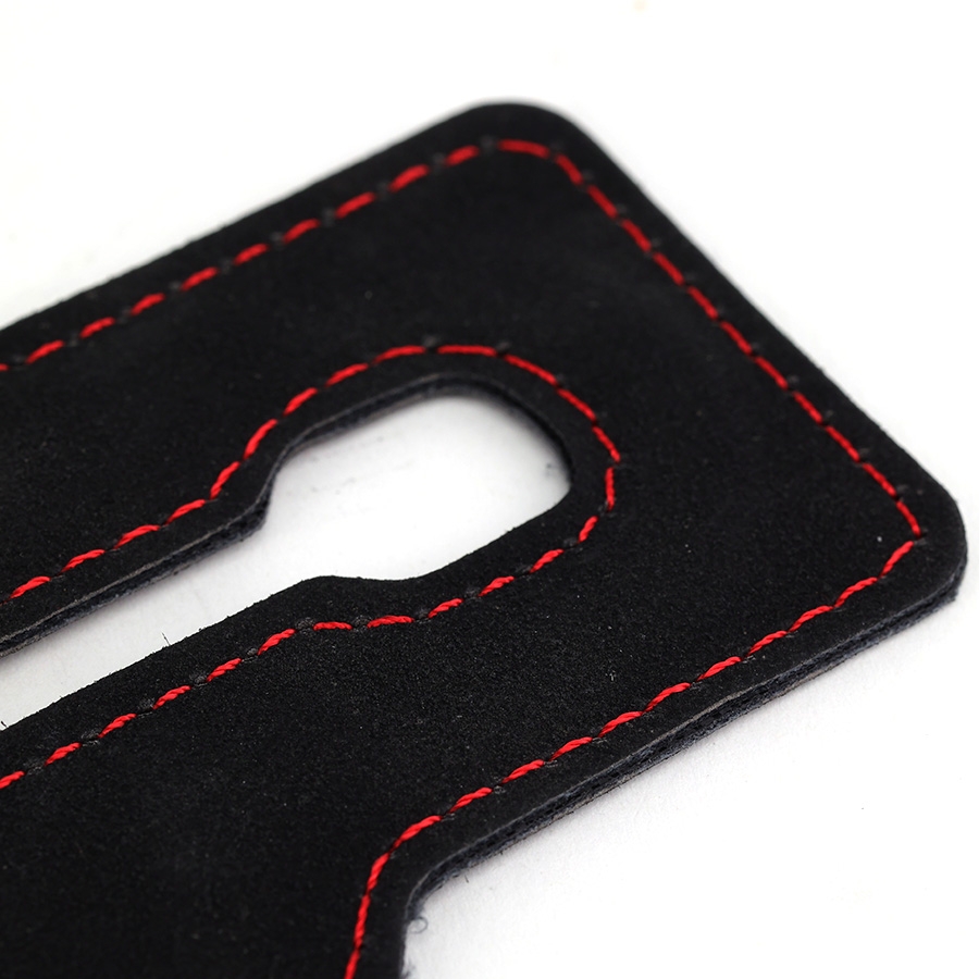 Móc Treo Kép Đa Năng Trên Ô Tô CIND BO-N021 Bằng Kim Loại Bọc Da Lộn Màu Đen Sang Trọng Cho Nội Thất Xe - Nhập Khẩu Chính Hãng