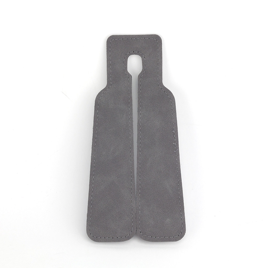 Móc Treo Kép Đa Năng Trên Ô Tô CIND BO-N021 Bằng Kim Loại Bọc Da Lộn Màu Xám Sang Trọng Cho Nội Thất Xe - Nhập Khẩu Chính Hãng