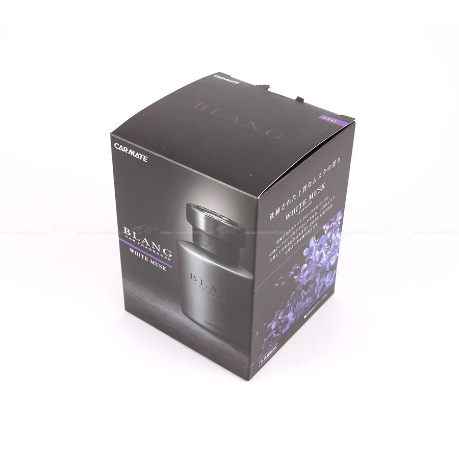 Nước Hoa Ô Tô CARMATE Blang Liquid Matte Explore L841 White Musk 80ml - Nhập Khẩu Chính Hãng