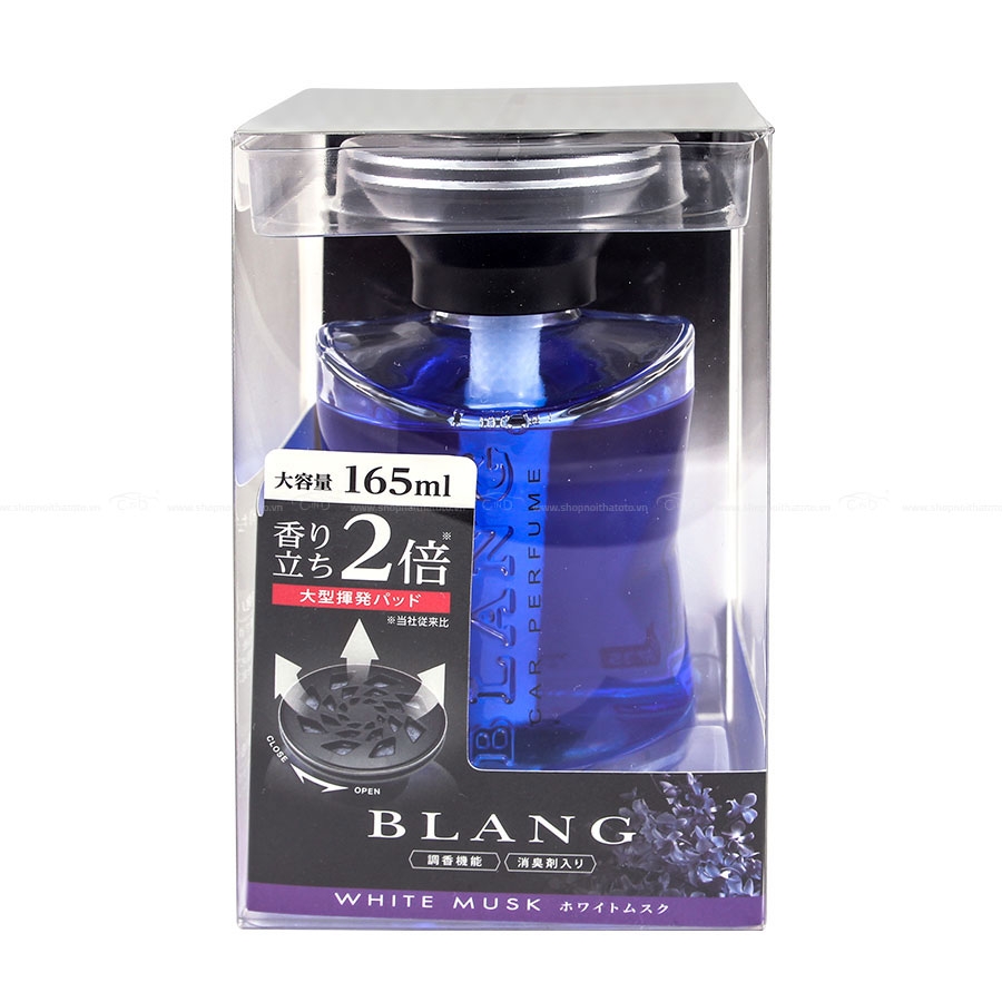 Nước Hoa Ô Tô CARMATE Blang Power Liquid C L735 White Musk 165ml - Nhập Khẩu Chính Hãng
