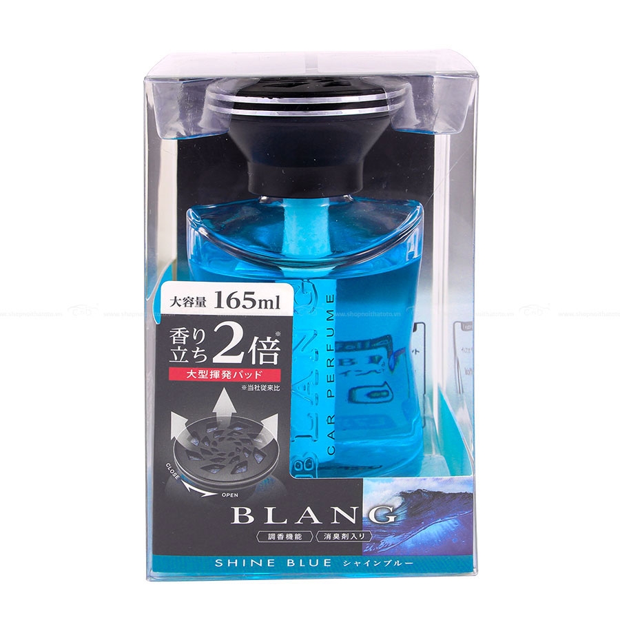Nước Hoa Ô Tô CARMATE Blang Power Liquid C L737 Shine Blue 165ml - Nhập Khẩu Chính Hãng