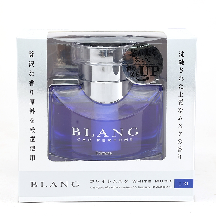 Nước Hoa Ô Tô CARMATE Blang LS L31 White Musk 125ml - Nhập Khẩu Chính Hãng