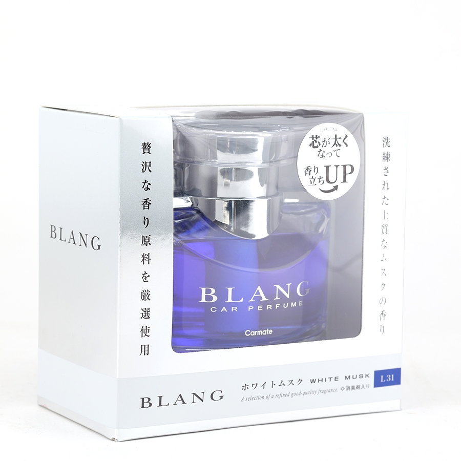 Nước Hoa Ô Tô CARMATE Blang LS L31 White Musk 125ml - Nhập Khẩu Chính Hãng